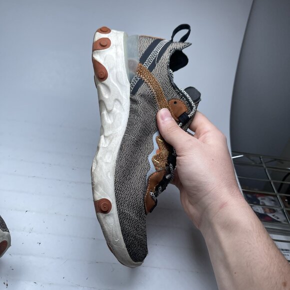 Nike React Element 55 Safari Pack Bio Beige Men's 7 Athletic Sneaker CD2153-200 - Picture 9 of 16